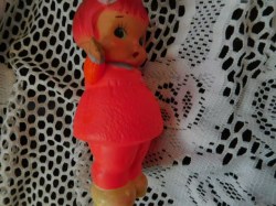celluloid pink girl side